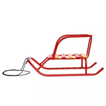 Санки детские «Ветерок 5», красные