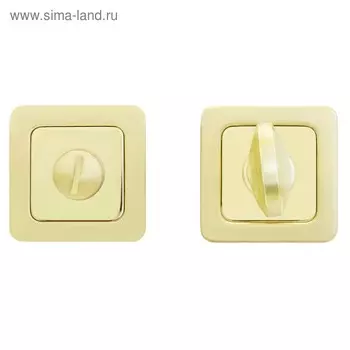 Сантехническая завертка к ручкам "АЛЛЮР АРТ" BK-S1 SB/PB(4176), цвет матовое золото, золото 50105