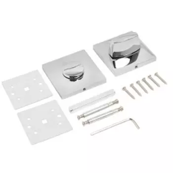 Сантехническая завертка к ручкам "АЛЛЮР" АРТ BK-S2 CP, цвет хром