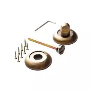 Сантехническая завертка RENZ BK 08 BIG AB к ручкам, цвет бронза