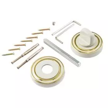 Сантехническая завертка RENZ BK 16 BIG W/GP к ручкам, цвет золото