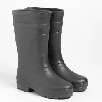 Сапоги мужские, цвет чёрный, размер 46