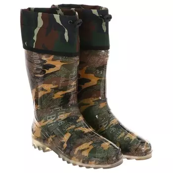 Сапоги мужские С-10РМ, ПВХ, камуфляж МИКС, размер 43 (277) до -5°C
