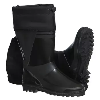 Сапоги мужские С-10УМ, ПВХ, утепленные, черные, размер 43 (277) до -5°С