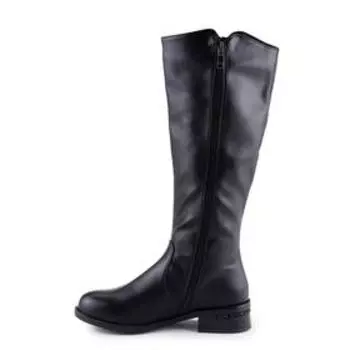 Сапоги женские, цвет чёрный, размер 37