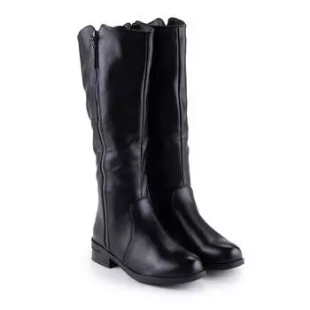 Сапоги женские, цвет чёрный, размер 38