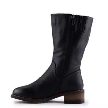 Сапоги женские, цвет чёрный, размер 41