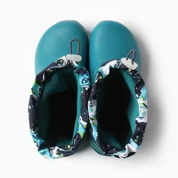 Сапоги женские демисезон "Кэри" изумруд/сине-зеленый, 40