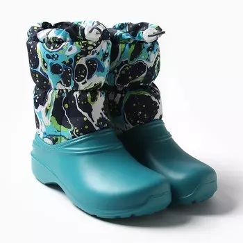 Сапоги женские демисезон «Кэри», изумруд, сине-зелёный, размер 37