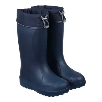 Сапоги женские с надставкой и утеплителем Ice land «Барбара» Д543-НУ -60, цвет синий, размер 39-40