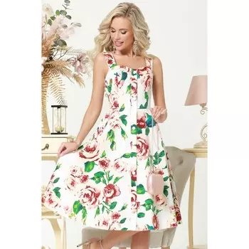 Сарафан «Цветочная история», размер 52