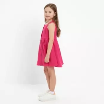 Сарафан для девочки MINAKU, фуксия, рост 98 см