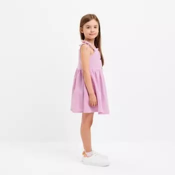Сарафан для девочки MINAKU цвет лиловый, рост 122