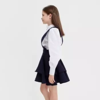 Сарафан для девочки MINAKU, синий, рост 128 см