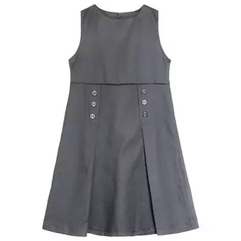 Сарафан для девочки, рост 152 см, цвет графит