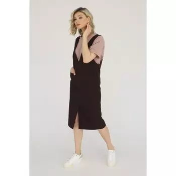 Сарафан с V-образным вырезом, размер 46