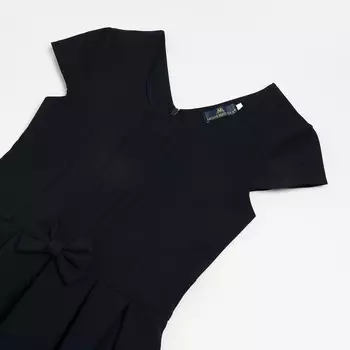 Сарафан школьный для девочек, цвет тёмно-синий, рост 122 см