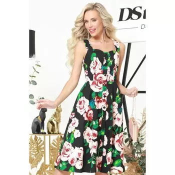 Сарафан женская «Цветочная история», размер 50