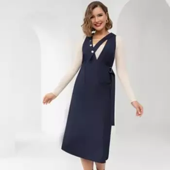 Сарафан женский Charutti «Стиль – это ваш выбор. Дарк блю», размер 50