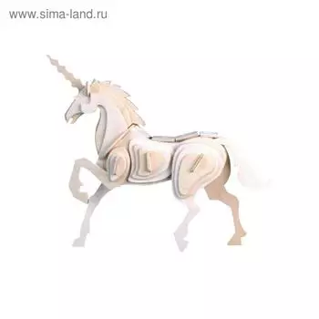 Сборная деревянная модель «Единорог»