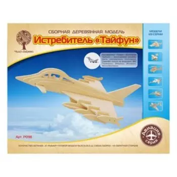 3D-модель сборная деревянная Чудо-Дерево «Истребитель»