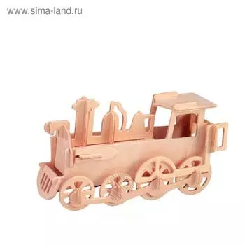 3D-модель сборная деревянная Чудо-Дерево «Паровоз»
