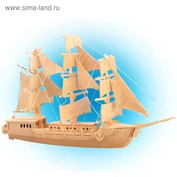 3D-модель сборная деревянная Чудо-Дерево «Парусник»