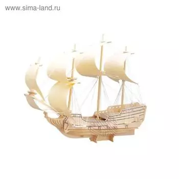 3D-модель сборная деревянная Чудо-Дерево «Парусник «Орел»