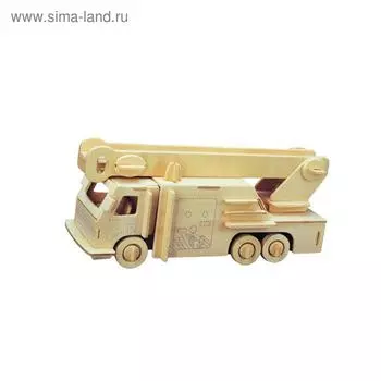 Сборная деревянная модель «Пожарная машина»