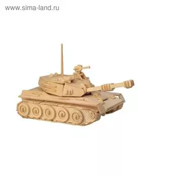 3D-модель сборная деревянная Чудо-Дерево «Танк»
