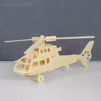 3D-модель сборная деревянная Чудо-Дерево «Вертолёт»