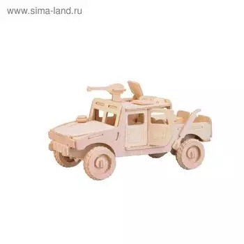 3D-модель сборная деревянная Чудо-Дерево «Военный внедорожник»