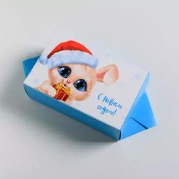 Сборная коробка‒конфета «Новый год», 9,3 × 14,6 × 5,3 см