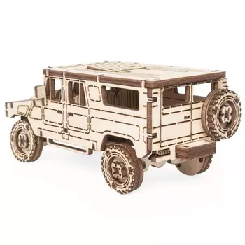 Сборная модель из дерева - внедорожник джип «Тайфун»