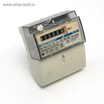Счетчик "Энергомера" СЕ 101 R5.1 145 М6, 5-60 А, однофазный, однотарифный