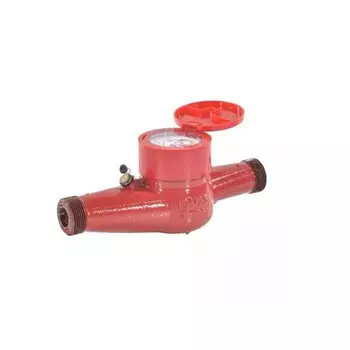 Счетчик воды универсальный "Декаст" 72-32-01, многоструйный, DN 32 мм, 120С, L=260 мм, с КМЧ