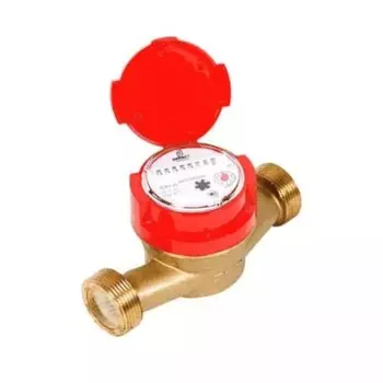 Счетчик воды универсальный "Декаст" 73-25-01, DN 25 мм, Qn=3,5 м3/час, 90С, L=160 мм, с КМЧ