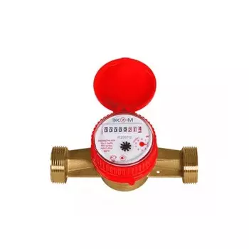 Счетчик воды универсальный "ЭКОМЕРА" Э-25ОУ-160-СК, DN 25 мм, 90С