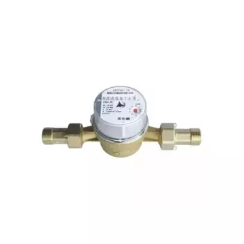 Счетчик воды универсальный "Метер" В/К СВУ-15, DN 15 мм, 90С, L=80 мм, с КМЧ