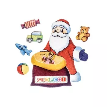 Счётный материал из фетра «Дед Мороз» мини - игра