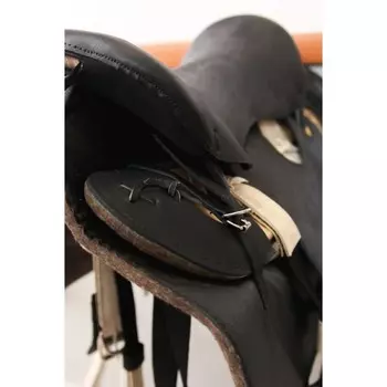 Седло кавалерийское, стандарт, черный, полный комплект