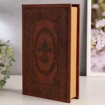 Сейф-книга дерево "Аристократ" кожзам 26х17х5 см