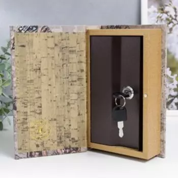 Шкатулка книга-сейф «Африканская красавица», дерево, искусственная кожа, 21135 см