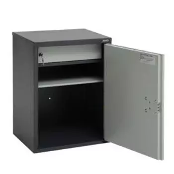 Сейф бухгалтерский ключевой AIKO SL – 65T, 460340630 мм, цвет серый