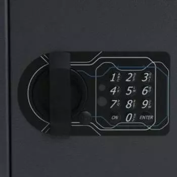 Сейф мебельный кодовый AIKO T – 250 EL, 350250250 мм, цвет серый