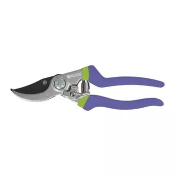 Секатор плоскостной, 8" (20 см), металлические обрезиненные ручки