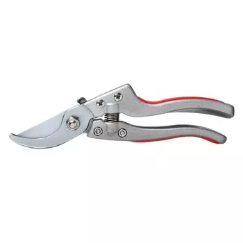 Секатор плоскостной, 8.6" (22 см), с металлическими ручками, Greengo