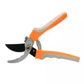 Секатор плоскостной, 9" (23 см), с пластиковыми ручками, МИКС, Greengo