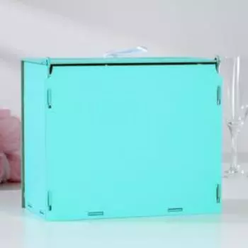 Семейный банк с вензелями, 24х14х20 см, Тиффани