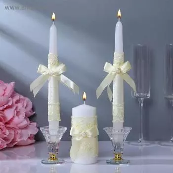 Семейный очаг "Юнона", бело-бежевый